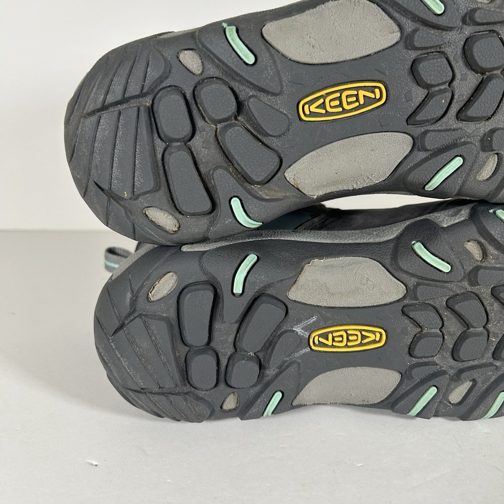 KEEN Womens Steens Mid Gray Hiking Boots Outdoors Size 9 (4504609) - Picture 12 of 16